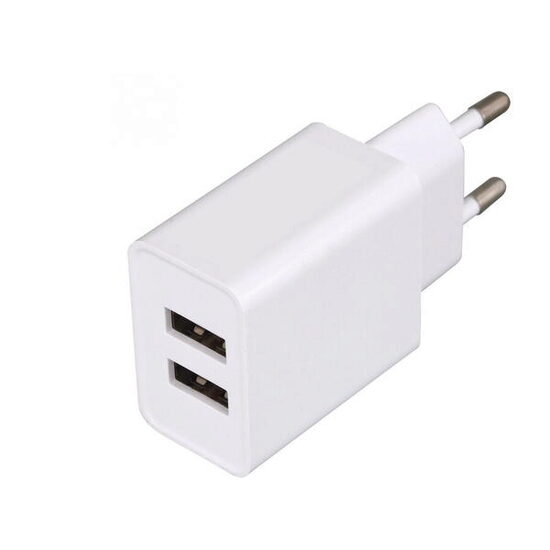 Încărcător de rețea Home SA 24USB, 2 porturi USB-A, 2,4 A, alb