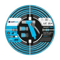 Set furtun de gradina smart pro ats cu 4 straturi, 1/2", 20 m si accesorii 13-490