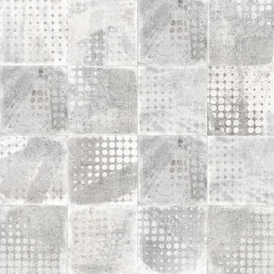 Gresie Infinity Matrix Grey 6200, tip ciment, 45x45 cm, gri