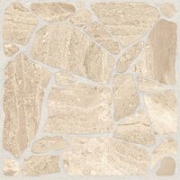 Gresie portelanata 6271 Debris Light Beige, 33.3x33.3 cm, culoare bej deschis, finisaj mat