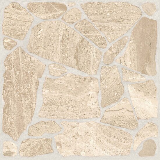 Gresie portelanata 6271 Debris Light Beige, 33.3x33.3 cm, culoare bej deschis, finisaj mat