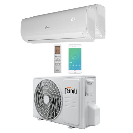 Aer conditionat Ferroli Giada S R32 WI-FI 12000 BTU Clasa A++ / A+ 2CP001MF-C