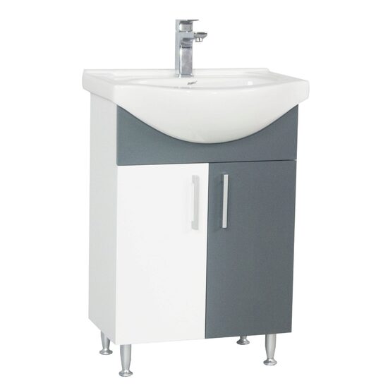 Set Baza seria 001-Eco 55 Antracit cu Lavoar Paris 55 18416