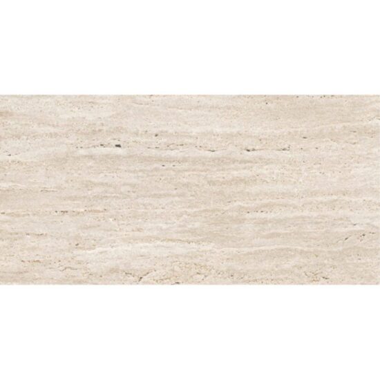 Gresie New Travertin Bone, model piatra, 33x66 cm, finisaj mat