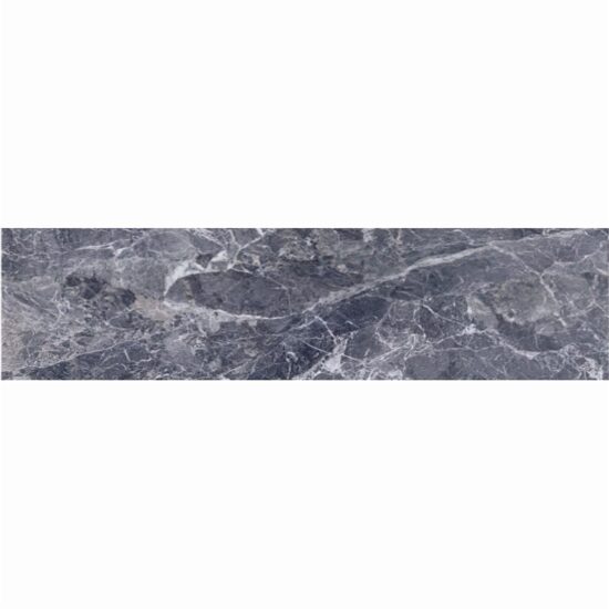 Faianta Rectificata Freya Anthracite 6324, tip marmura, 24.4x74.4 cm, gri inchis