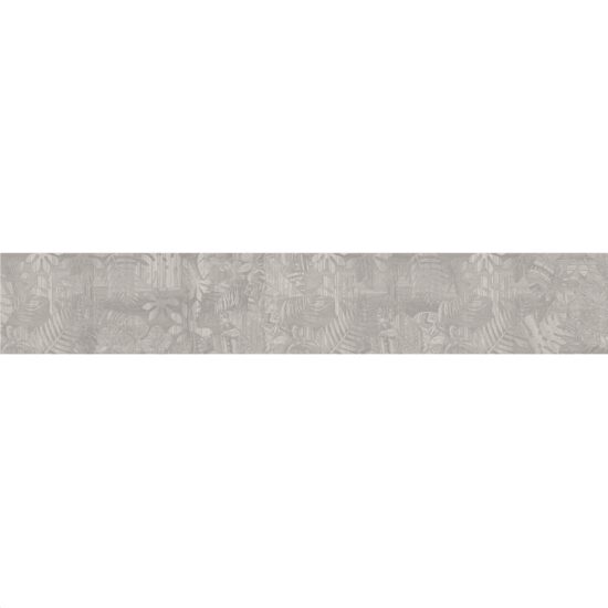 Gresie rectificata Botanic Decor Grey 6204, tip lemn, 20x120 cm, gri