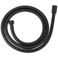 Furtun flexibil duș conic, metalic 150 cm, negru W33