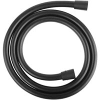 Furtun flexibil duș conic, PVC 150 cm, negru/crom W43