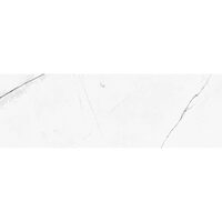 Faianta rectificata tip marmura, Vernazza Blanco 30x90 cm, finisaj mat