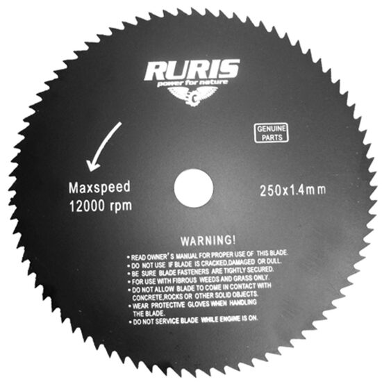 Disc de tăiere pentru motocoasă RURIS PS410C-1-40A, 80 dinți