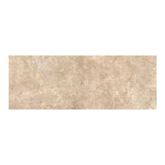 Treapta scara rectificata Izmir, tip ciment, 33x120 cm, culoare crem, finisaj lucios