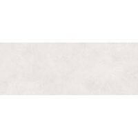 Treapta scara rectificata Concrete Snow, tip ciment, 33x120 cm, culoare alb, finisaj mat