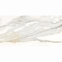 Gresie Ethernity Cream, model decor, 60x120 cm, crem, finisaj lucios