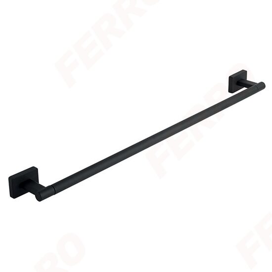 Portprosop bara simplu 600mm Greta, negru mat AGR09BL