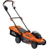 Masina de tuns gazon Ruris DAC 3324e, cu acumulator si incarcator, Baterie: Li-ion 20v, 4 Ah Latime de taiere: 33 cm