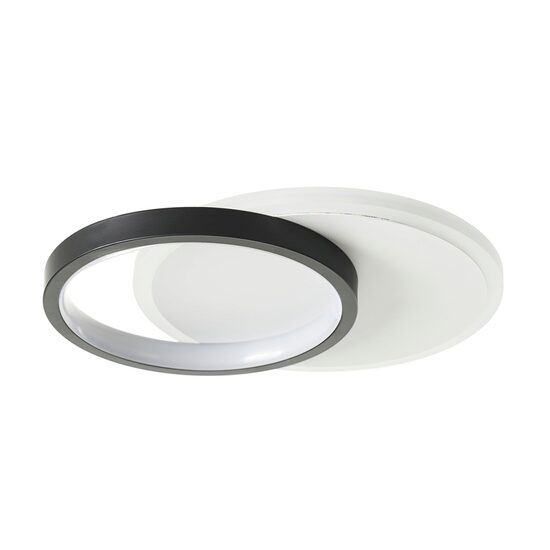 Aplica tavan ASPEN, NEGRU, LED 22W, 3000K-4000K-6000K, 2606/22W BK