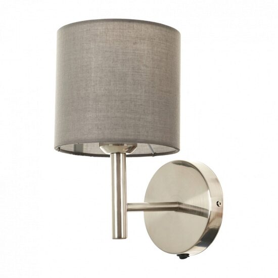 Lampa de perete BARCELONA, GRI, 1XE27, EL 2402/1W GY