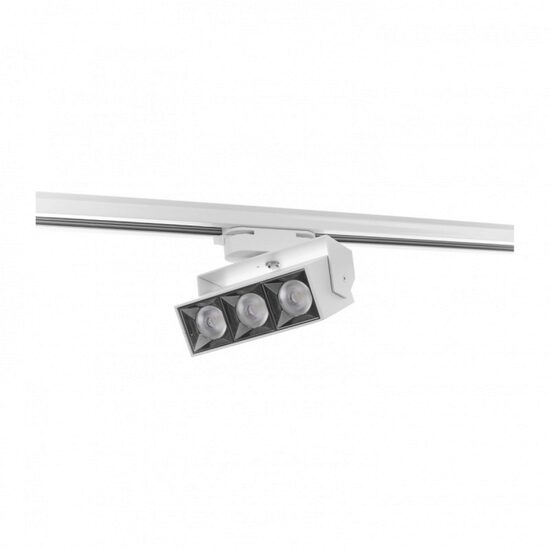 Spot pentru sina XENON, ALB, LED 10W, 4000K, EL 2036 / 10W WH