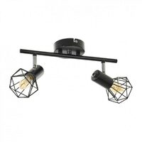 Lustra STAR, NEGRU, 2XE14, EL 2180/2 BK