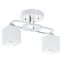 Candelabru CINTO, ALB, ELBULGARIA, 4000K, LED 8W-2XE27, 2460/2 WH/CR