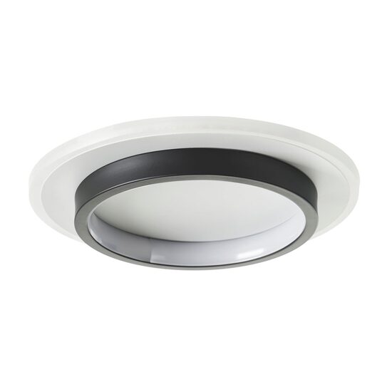 Aplica tavan TUSCANY, NEGRU, LED 22W, 3000K-4000K-6000K, 2608/22W BK