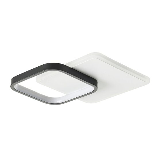 Aplica tavan ASPEN, NEGRU, LED 26W, 3000K-4000K-6000K, 2607/26W BK