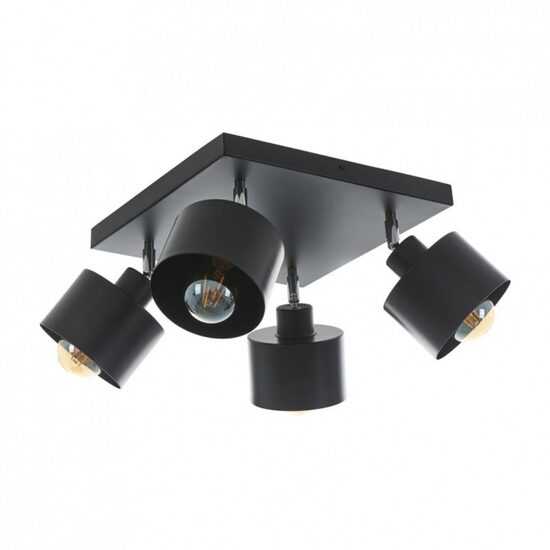 Aplica de tavan POLAR, NEGRU, 4XE27, EL 2094 / 4L