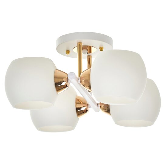 Candelabru FUNKY, ALB, 4XE27, 2504/4