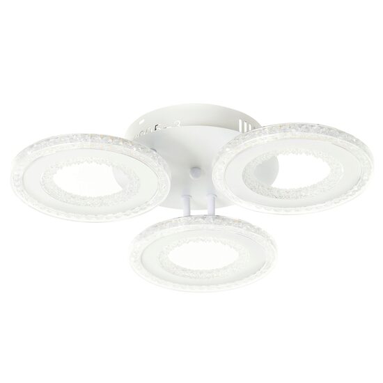 Plafoniera ASHLEY, ALB, LED 90W, 3000K-4000K-6000K, 2484/90W