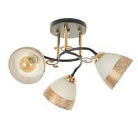 Lustra  Saider, negru, 3XE27, EL 2378/3 bk/fg