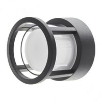 Aplica de perete BERGEN 1S, NEGRU, LED 6W, 4000K, EL 2113 BK / 6W