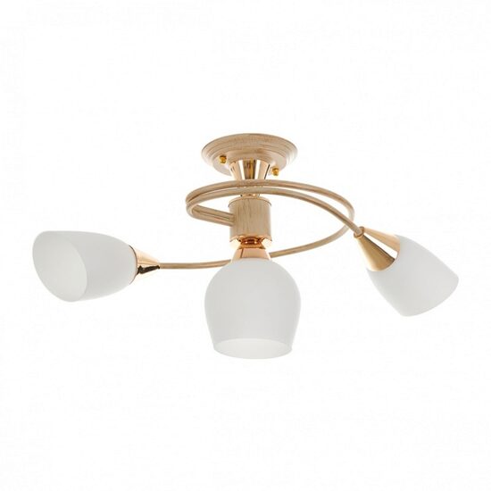 Candelabru FONTANA, AUR ALB, 3XE27, EL 2003/3 YG