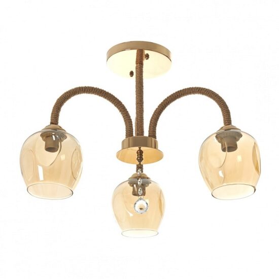 Candelabru NASSAU, AURIU, 3XE27, EL 1968/3 GD