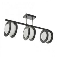 Candelabru PANDORA, NEGRU, 3XE27, 2280/3