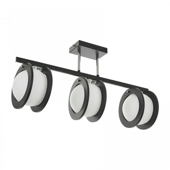Candelabru PANDORA, NEGRU, 3XE27, 2280/3