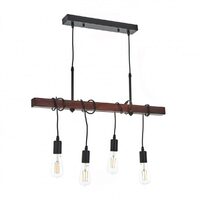 Candelabru COLEMAN, NEGRU, 4XE27, EL 1938