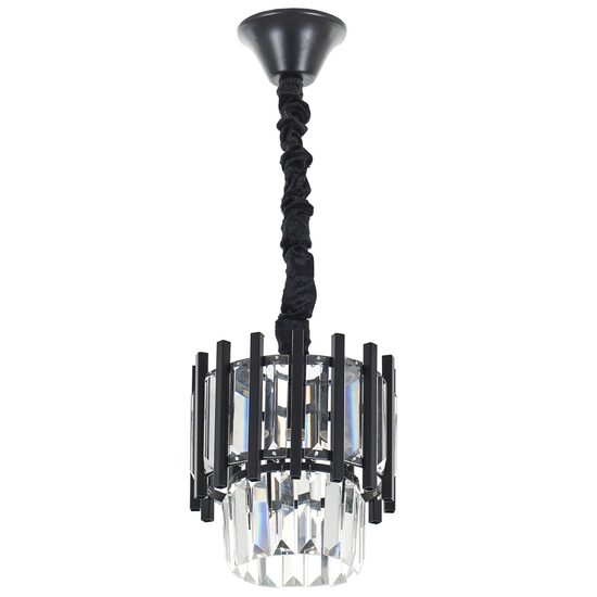 Pandantiv LIGHT RIVOLI, NEGRU, ELBULGARIA, 1XE27, 2464/1P BK