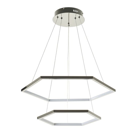 Candelabru Eston, Negru, LED 55W, 4000K, 2472/55W BK