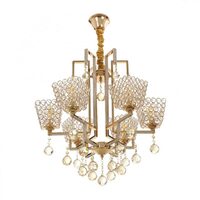 Candelabru SIELA, AURIU, 6XE14, 2273/6 GD