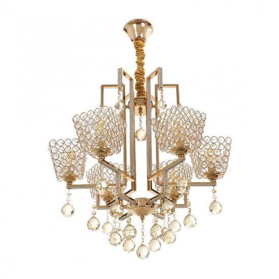 Candelabru SIELA, AURIU, 6XE14, 2273/6 GD