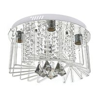 Plafoniera CAIRO, CROM, 4XE27 - LED RGB, EL 1942/40 CH