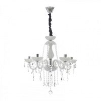 Candelabru FLORENCE, ALB, 5XE14, EL 1796/5 WH