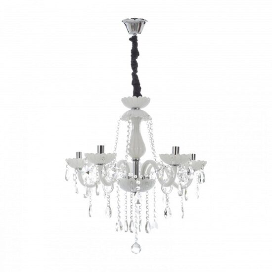 Candelabru FLORENCE, ALB, 5XE14, EL 1796/5 WH