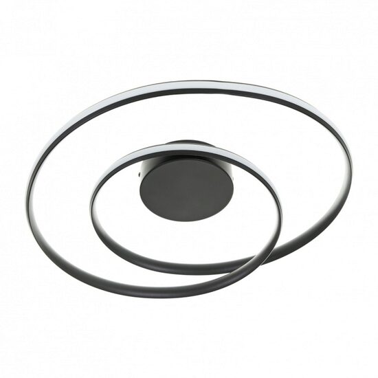 Aplica tavan FINLEY, NEGRU, LED 59W, 3000K-4000K-6000K, 2295 BK