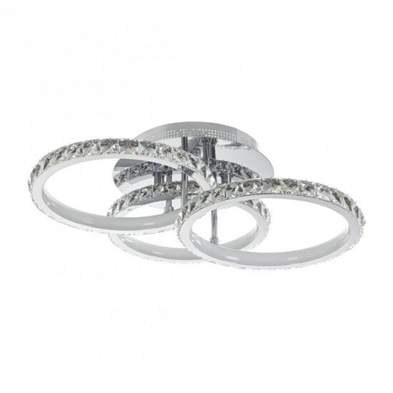 Plafoniera ORLY, CROM, LED 3X23W, 4000K, EL 1976/3 CH
