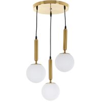 Candelabru Nodky, Auriu, Elbulgaria, 3XE27, 2423/3P