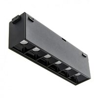 Spot liniar pentru sina magnetica ALEXA, NEGRU, LED 6W, 4000K, EL 2042B-6W BK