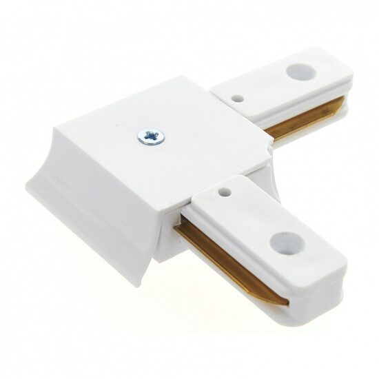Conector-L pentru sina, ALB, 2086 WH
