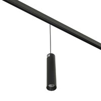 Pandantiv LIGHT FLEX pentru sina, NEGRU, LED 10W, DAYLIGHT 4000K, 2514/10W