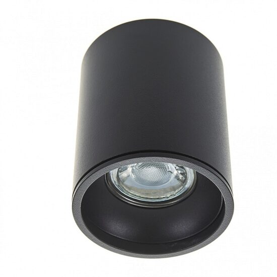 Spot montaj aparent SONG S, NEGRU, 1XGU10, EL 2057 BK